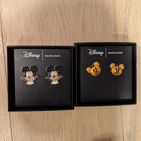 BaubleBar Jewelry - Disney Mickey Halloween Mouse Earrings Set